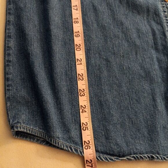 Goofy and Mickey Mouse Button Down Denim Disney Long Sleeve Shirt - Picture 7 of 9